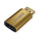 Roline Adaptor GOLD Displayport 1.2 la HDMI activ 4K@60Hz T-M, Roline 12.03. 3158 (12.03.3158-20)