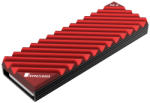  Jonsbo M. 2-3 M. 2 SSD hűtőborda - piros(M. 2-3 RED)