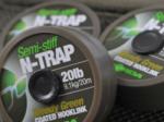 Korda N-Trap Semi Stiff Hooklink előkezsinór 20m 20lb - Weedy Green (KNT05)
