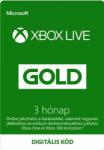 Microsoft Xbox LIVE Gold előfizetés 3 hónap (digitális kód)