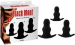 Chisa-novelties Set 3 Dopuri Anale Rippled Anal Juicer, Negru