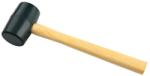 Beorol Ciocan de cauciuc negru BEOROL maner din lemn, greutate 250 - 500 Gr Ciocan