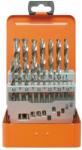 PROJAHN Set burghie metal elicoidale PROJAHN, HSS-G DIN 338 Typ N ECO, 1-10mm, 19 buc/set - sculeshop - 112,10 RON Burghiu