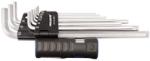 PROJAHN Set chei hexagonale cu cap sferic TURBAL PROJAH cu maner multufunctional varianta extra lunga 1.5-10mm 9 buc/set Cheie imbus