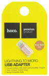 hoco. Адаптер Hoco Micro USB to Lightning - rose gold