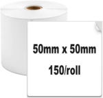 AIMO Etichete termice 50 x 50 mm plastic alb pentru imprimanta AIMO Phomemo M110 M200 M220 150 etichete (AIWP5050-150)