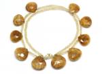  Colier Jasp Camila cu Citrin Disc Briolete Fatetate - 16-20 x 16-20 mm - Accesorii Gold Filled - concepttropic - 218,00 RON