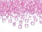 PartyDeco Confetti diamant roz deschis 12mm