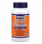 NOW Acetil L-Carnitină 500 mg. - 50 capsule - ACUM ALIMENTE, NF0075
