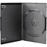  DVD-BOX 14 mm Single negru pentru DVD - într-o cutie de 100 de bucăți