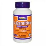 NOW L-carnitină - L-carnitină 500 mg. - 60 capsule - ACUM ALIMENTE, NF0072