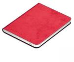 BOOKEEN Husă clasică din piele, pentru cititorul eBook DIVA, magnet de 6 inci, roșu, BOOKEEN-COVERDS-CRD