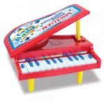 Bontempi Micul pian roșu pentru copii, 191359 Instrument muzical de jucarie