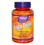 NOW Arzător gras lipotrop - Lipo Trim - 120 comprimate - ACUM ALIMENTE, NF2105
