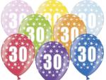 PartyDeco Balon cu numărul 30 aniversar