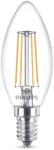 Philips Bec LED filament Philips lumanare B40 E14 4.3-40W 470lm lumină caldă 2700 K (1051183)