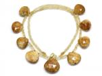  Colier Jasp Camila cu Citrin Disc Briolete Fatetate - 16-20 x 16-20 mm - Accesorii Gold Filled - concepttropic - 278,00 RON
