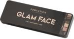 Profusion Cosmetics Glam Face Eye & Face Makeup Case - Палитра с грим за очи и скули - сенки, пудра хайлайтър, руж и четки