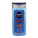 Nivea Muscle Relax Shower Gel - Душ гел за мъже за лице, коса и тяло с ексфолиращи частици