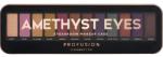 Profusion Cosmetics Amethyst Eyes Eyeshadow Makeup Case - Палитра с 12 цвята сенки за очи и четка
