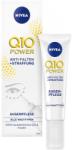 Nivea Q10 Power Anti-Wrinkle + Firming Eye Cream - Околоочен крем против бръчки от серията "Q10 Power" 15мл