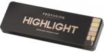 Profusion Cosmetics Highlight Makeup Case - Палитра хайлайтъри за лице с четка