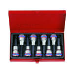  King Tony 1/2" Torx bitfej készlet 80mm 9 részes (4119PR) (4119PR) - hardtools