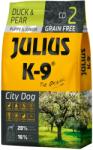 Julius-K9 Grain Free City Dog Puppy Junior Duck & Pear 10 kg