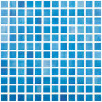VIDREPUR Mozaic albastru Niebla azul Celeste 25x25 mm (110)