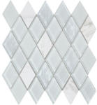 INTERMATEX Mozaic alb din sticla si marmura Jewel White 25.8 x 26.8 cm (IMTX-Jewel White)