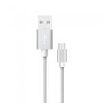 V-TAC Cablu micro USB 1m platinum editon - argintiu (SKU-8489)