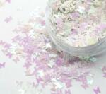  Hologrammos pillangó - #04 fehér