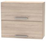 TEMPO KONDELA Cabinet superior batant 2DV, stejar sonoma, NOVA PLUS NOPL-015-OH