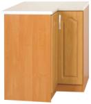 TEMPO KONDELA Cabinet de bucătărie, inferior, dreapta, anin, LORA MDF NEW KLASIK S90/90