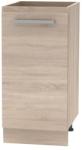 TEMPO KONDELA Cabinet inferior 40 1DV, stejar sonoma, NOVA PLUS NOPL-054-0S