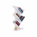 TEMPO KONDELA Raft, alb, BAKI NEW TYP 3 Biblioteca