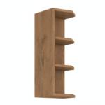 TEMPO KONDELA Cabinet superior cu rafturi, stejar Lancelot, VEGA 30 G-72 ZAK