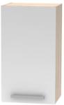 TEMPO KONDELA Cabinet superior, alb/stejar sonoma, NOVA PLUS NOPL-005-OH
