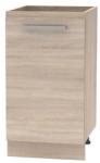TEMPO KONDELA Cabinet inferior 45 1DV, stejar sonoma, NOVA PLUS NOPL-063-0S