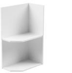 TEMPO KONDELA Dulap inferior, alb, de dreapta AURORA D25PZ