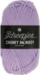 Scheepjes Chunky Monkey 1432 Amethyst - világos lila akril fonal