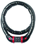 Master Lock Antifurt MasterLock cablu otel armat cu cifru 1m x 18 mm Negru
