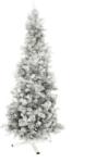 Europalms Fir tree FUTURA, silver metallic, 210cm (83500556)