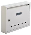 KĽUČKA cutie poștală PANEL mică RAL 8016 / Maro (280K8782)