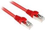 Sharkoon S/FTP CAT7a Patch kábel 0.5m Piros (4044951029464)