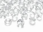 PartyDeco Confetti diamant transparente 20mm
