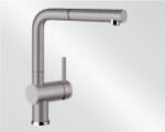 BLANCO LINUS-S SILGRANIT®-Look alumetál színű Silgranit / gránit HD egykaros álló konyhai mosogató csaptelep kihúzható zuhanyfejjel, 516689 (516689)