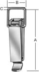 Vormann 11202070 rozsdamentes békazár 74x30mm (11202070)