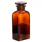 Trendglas Patikai üveg konyhai tároló szett- szögletes, barna 0, 25 L (2db/dob)