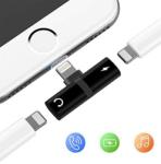  Комбиниран конектор за iPhone Lightning Splitter